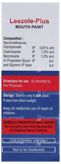 Leezole Plus Mouth Paint 15Ml